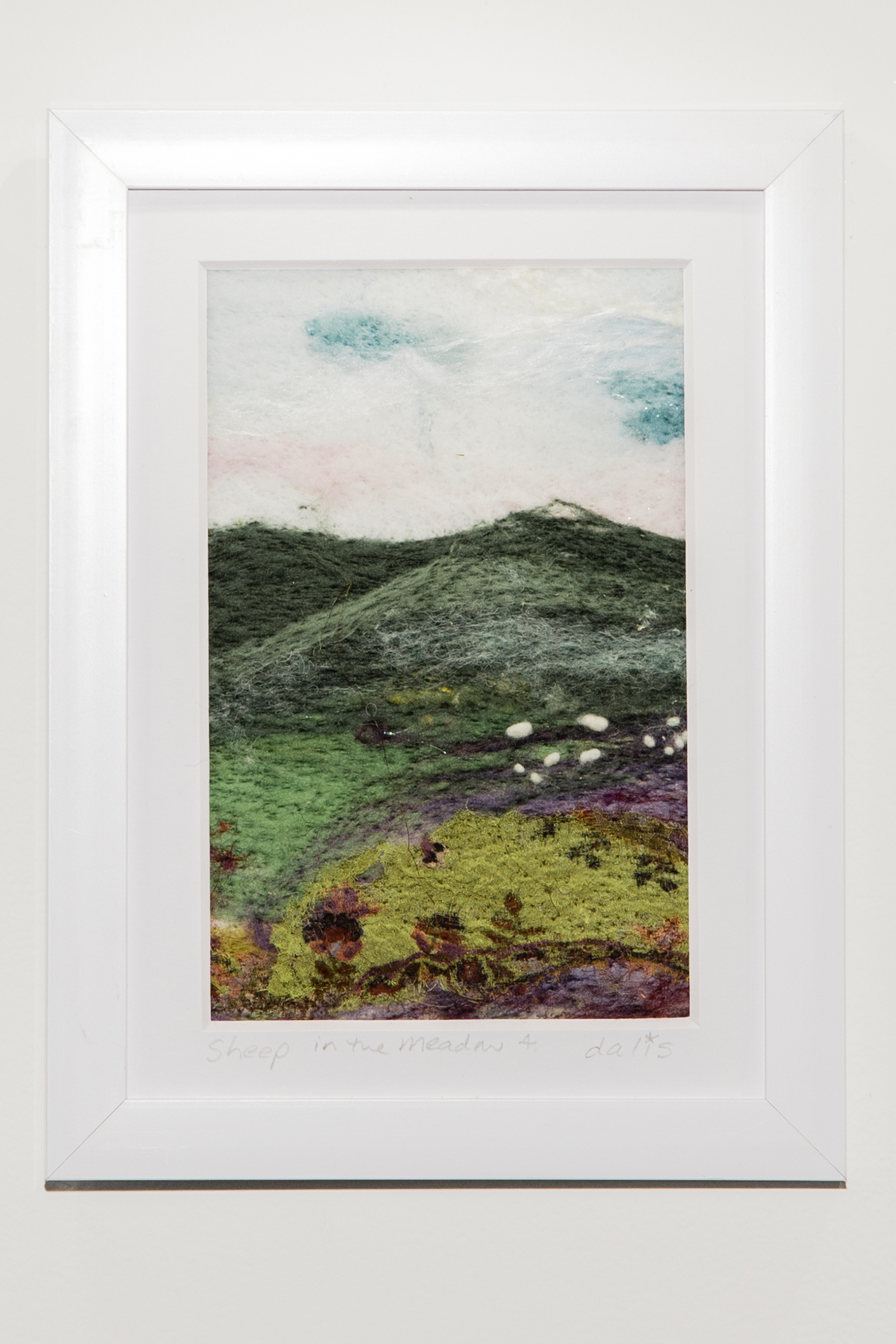 Fiber landscape by Dalis Davidson