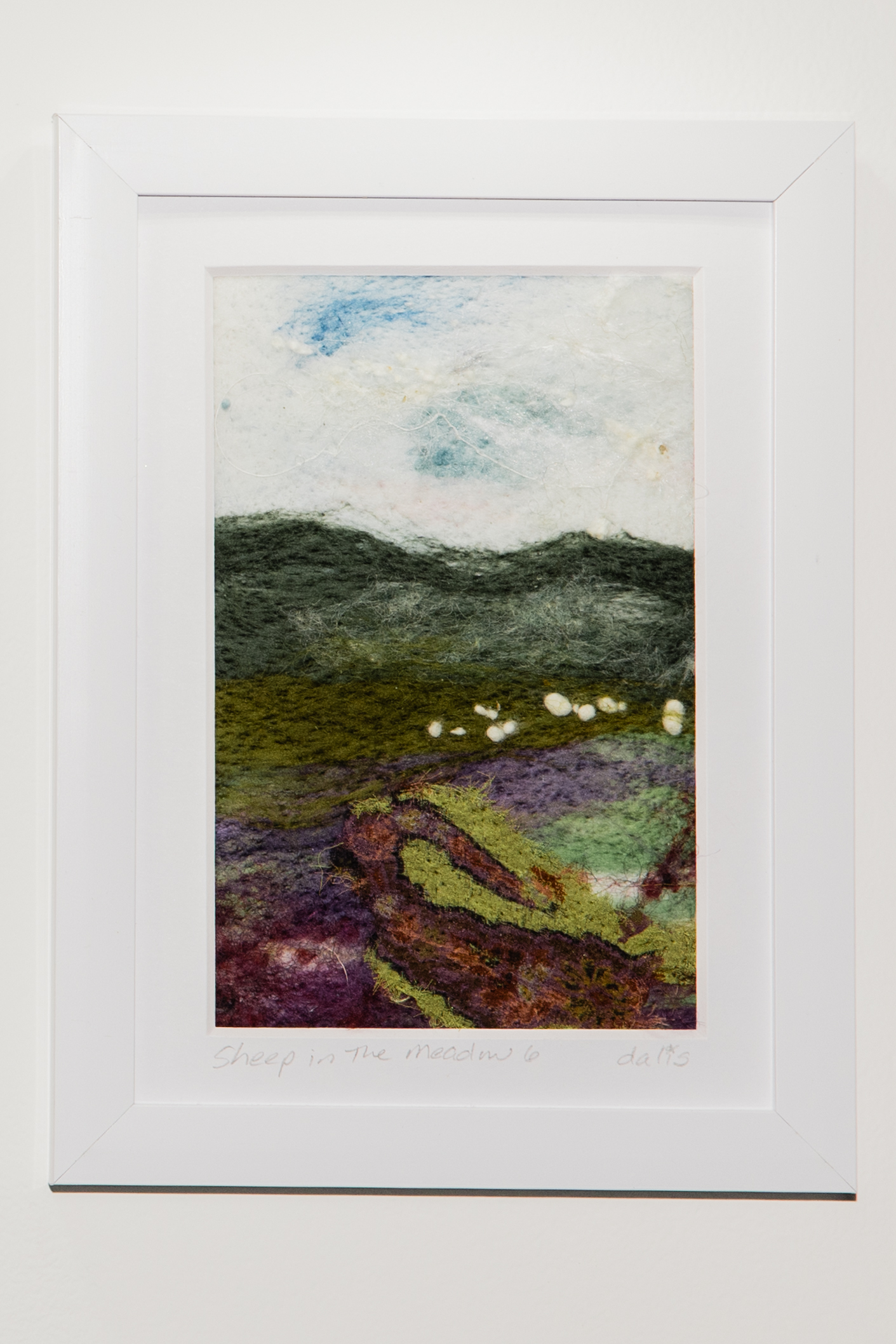 Fiber landscape by Dalis Davidson