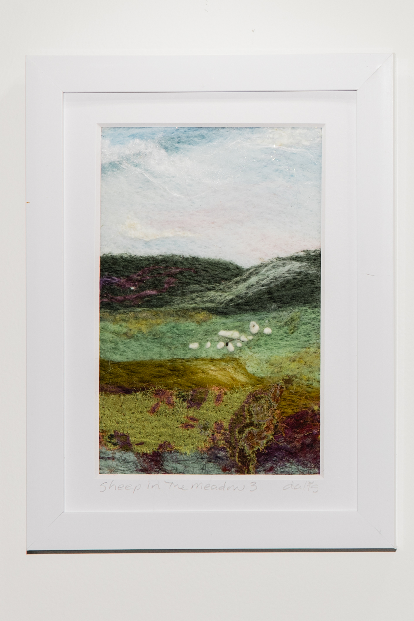Fiber landscape by Dalis Davidson