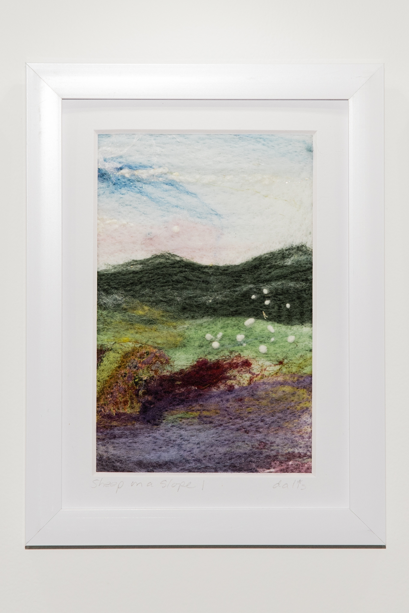 Fiber landscape by Dalis Davidson