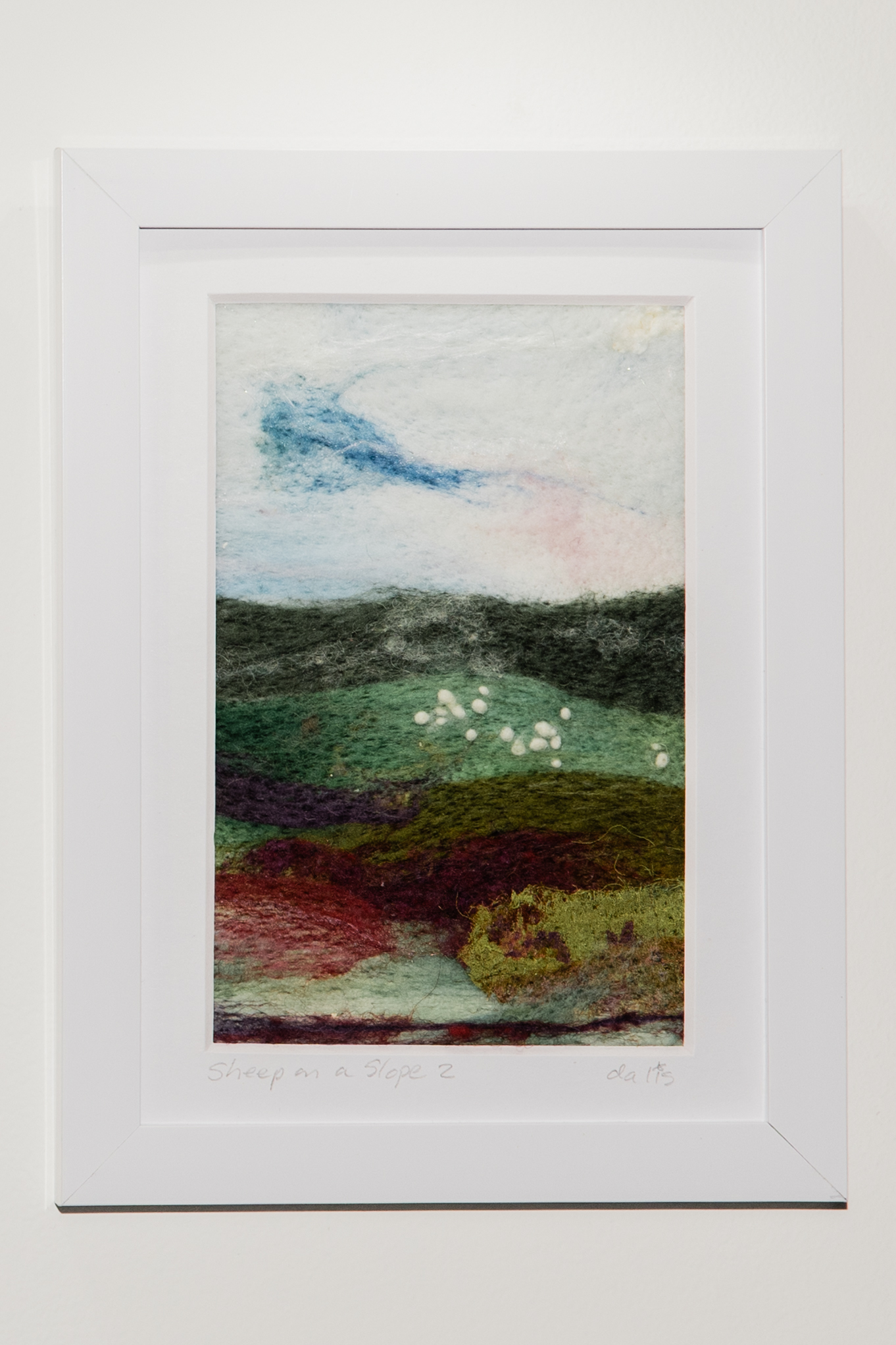 Fiber landscape by Dalis Davidson