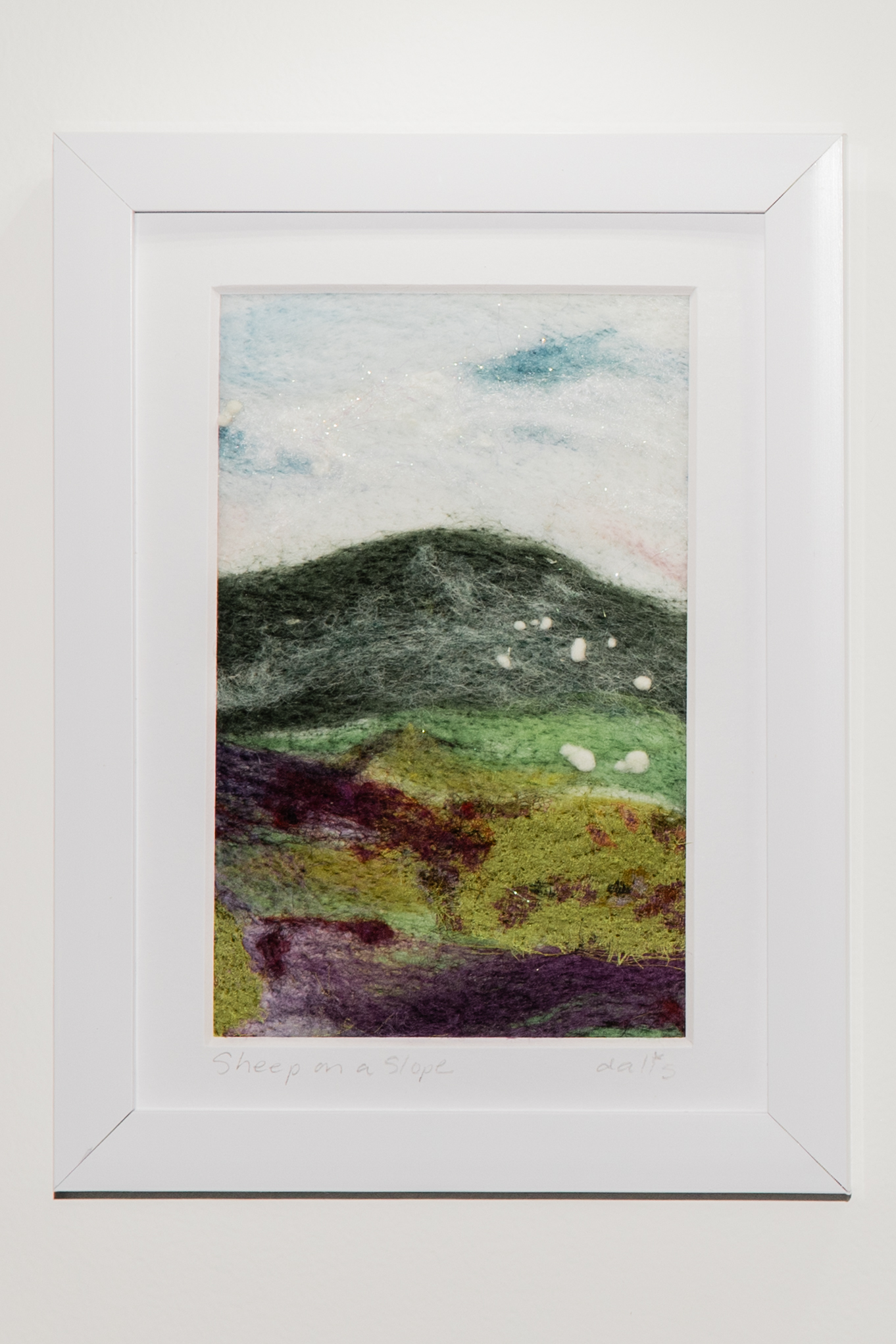 Fiber landscape by Dalis Davidson