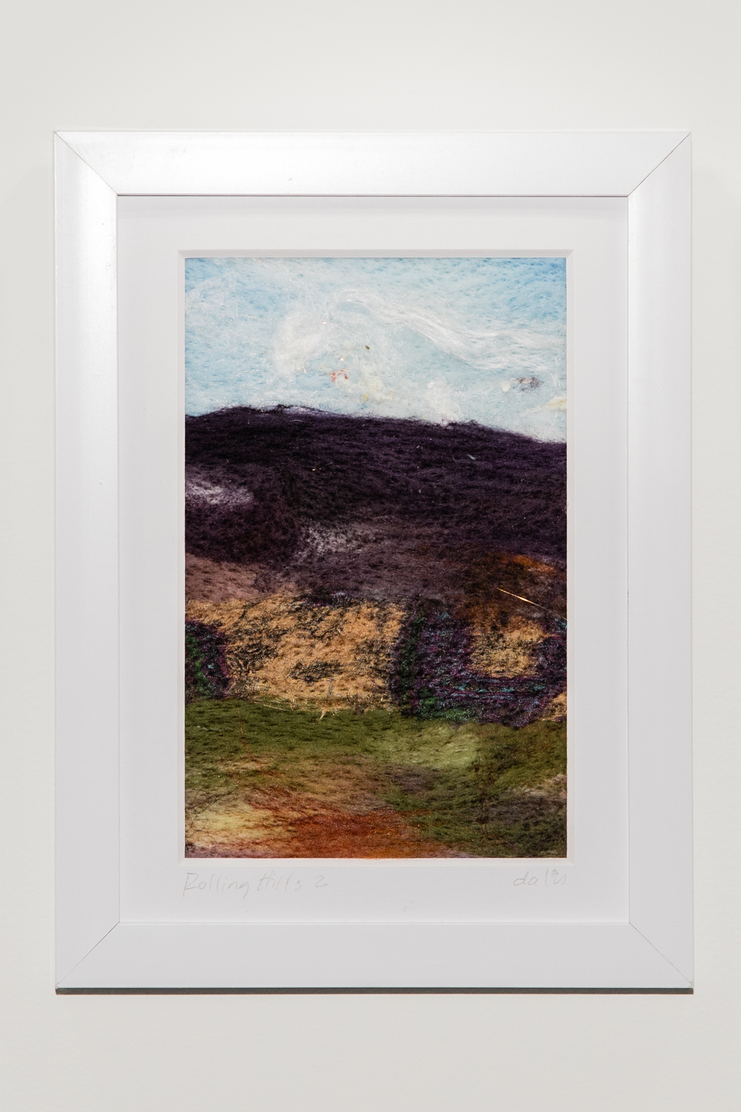 Fiber landscape by Dalis Davidson