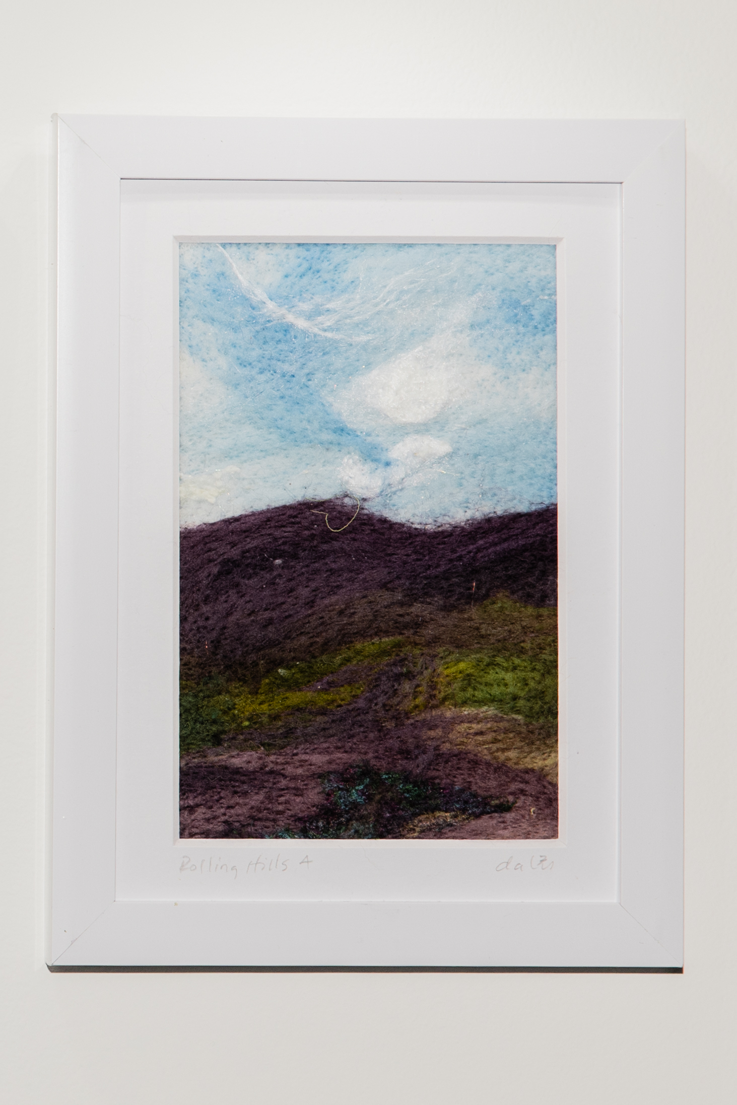 Fiber landscape by Dalis Davidson
