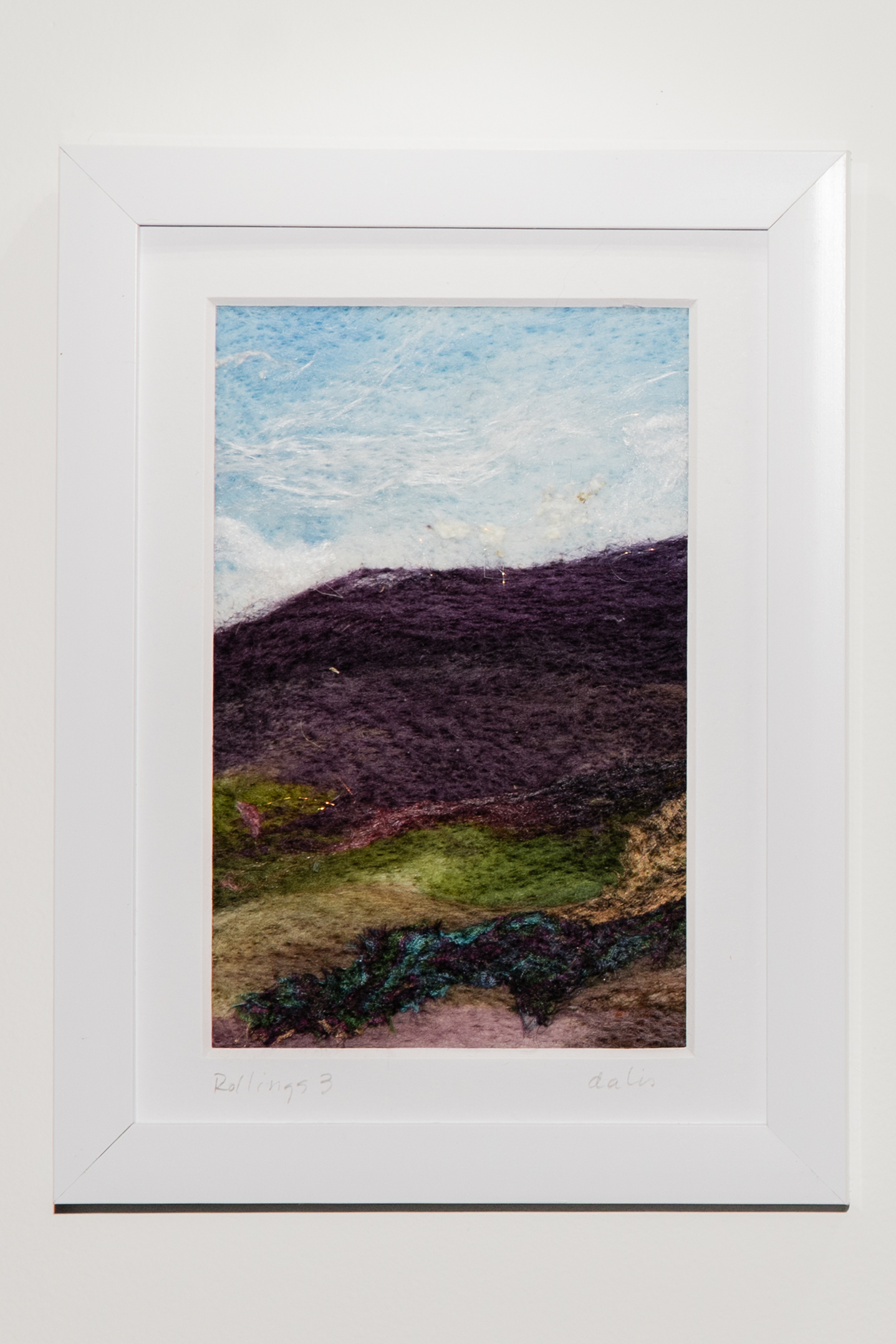 Fiber landscape by Dalis Davidson