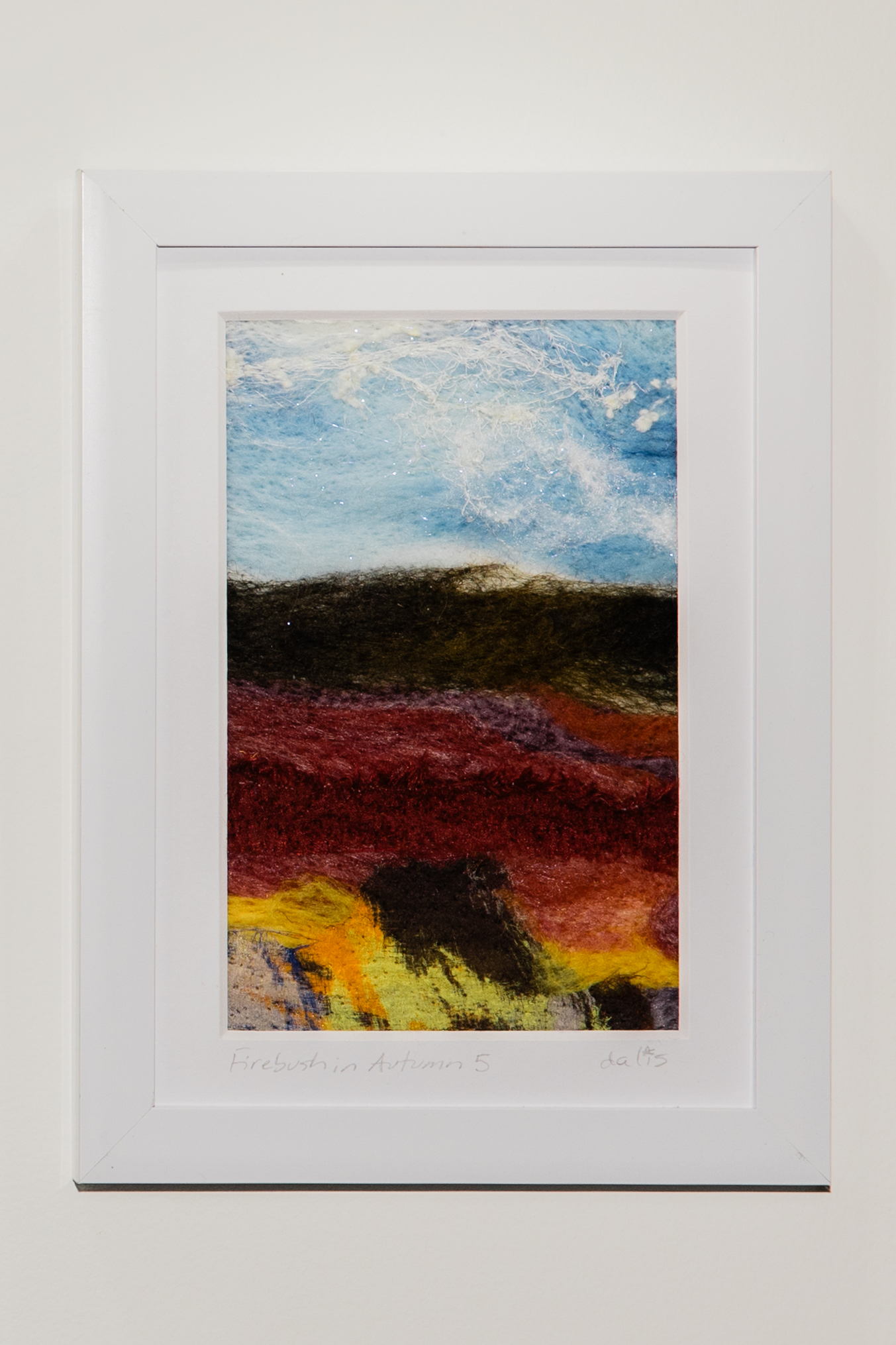 Fiber landscape by Dalis Davidson