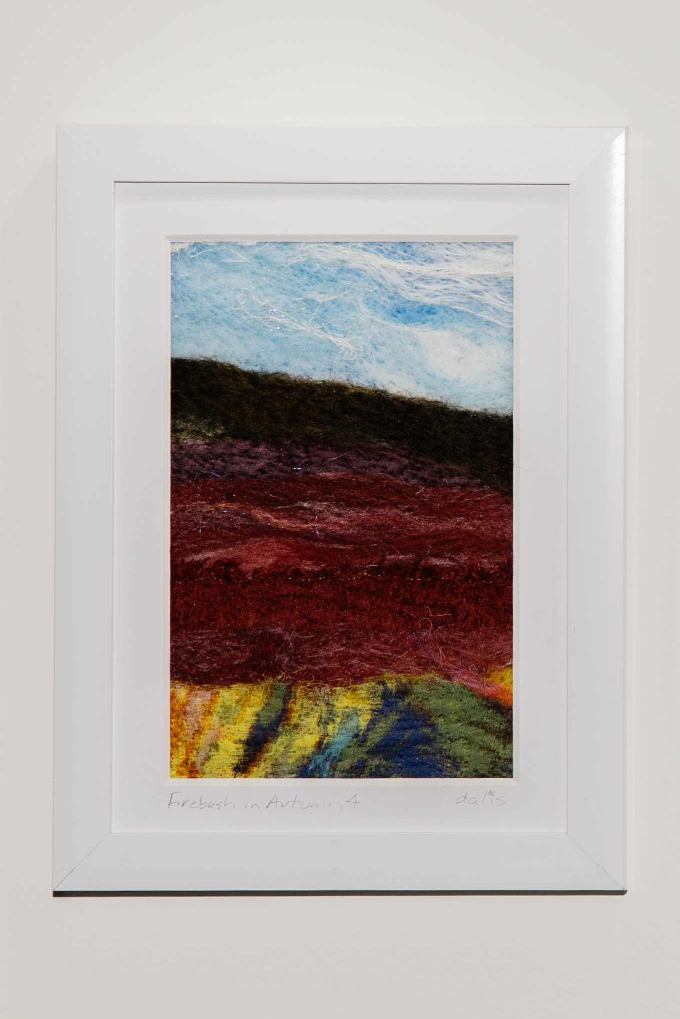 Fiber landscape by Dalis Davidson