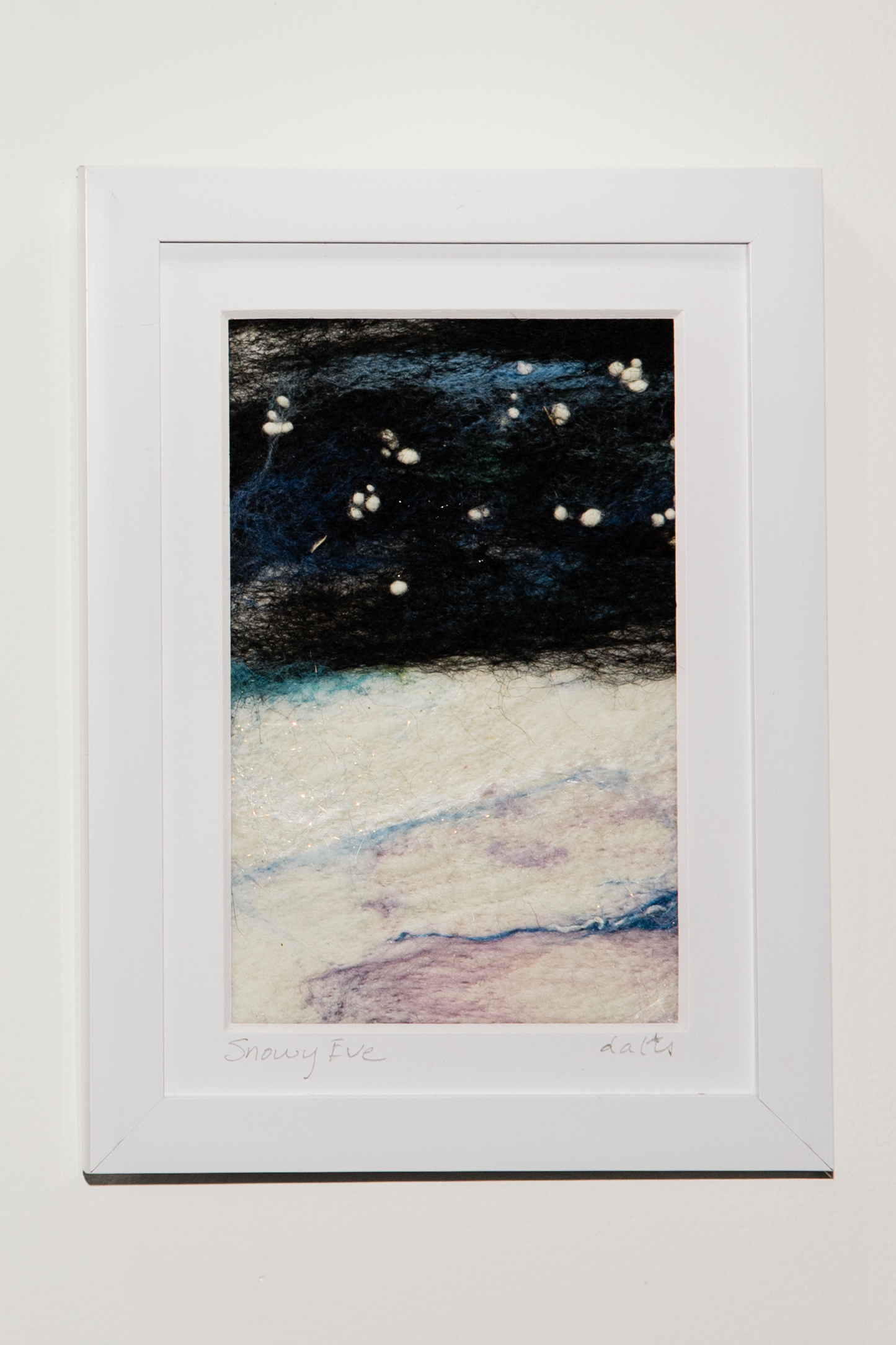Fiber landscape by Dalis Davidson