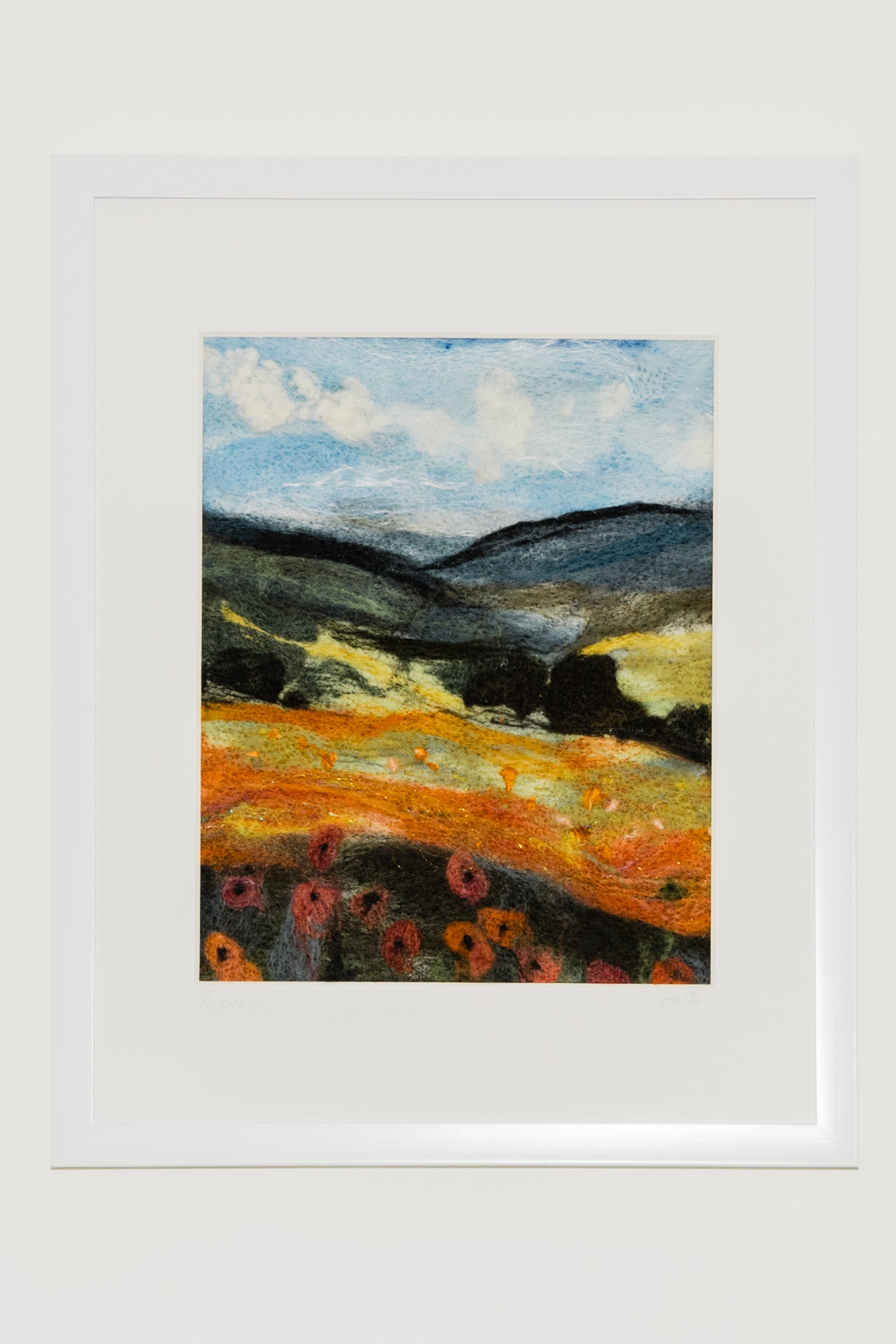 Fiber landscape by Dalis Davidson
