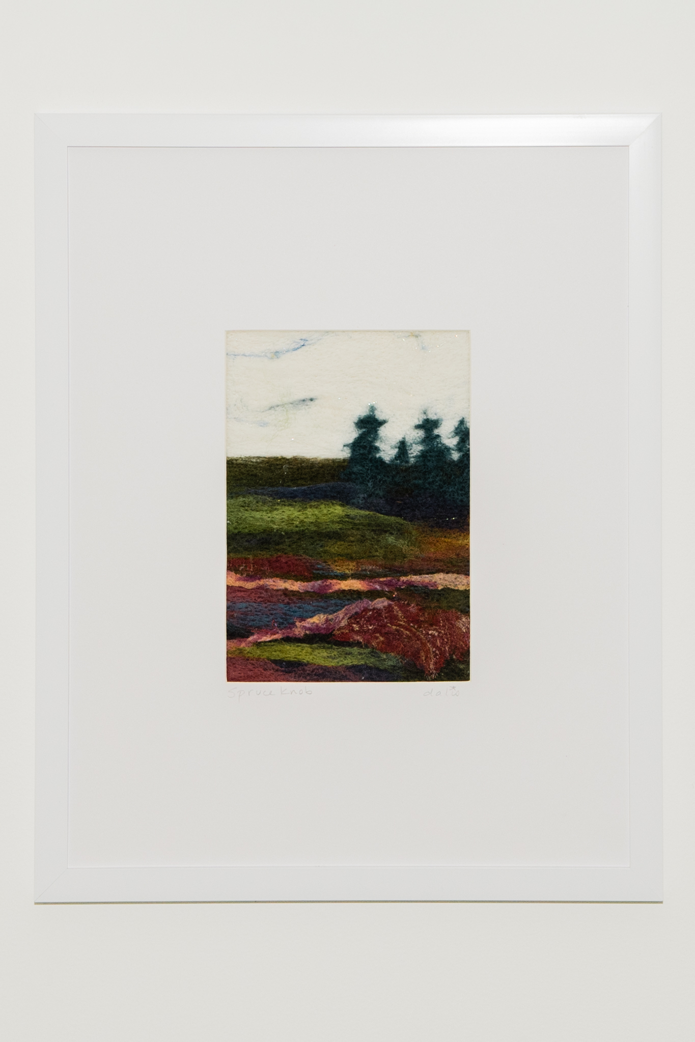 Fiber landscape by Dalis Davidson