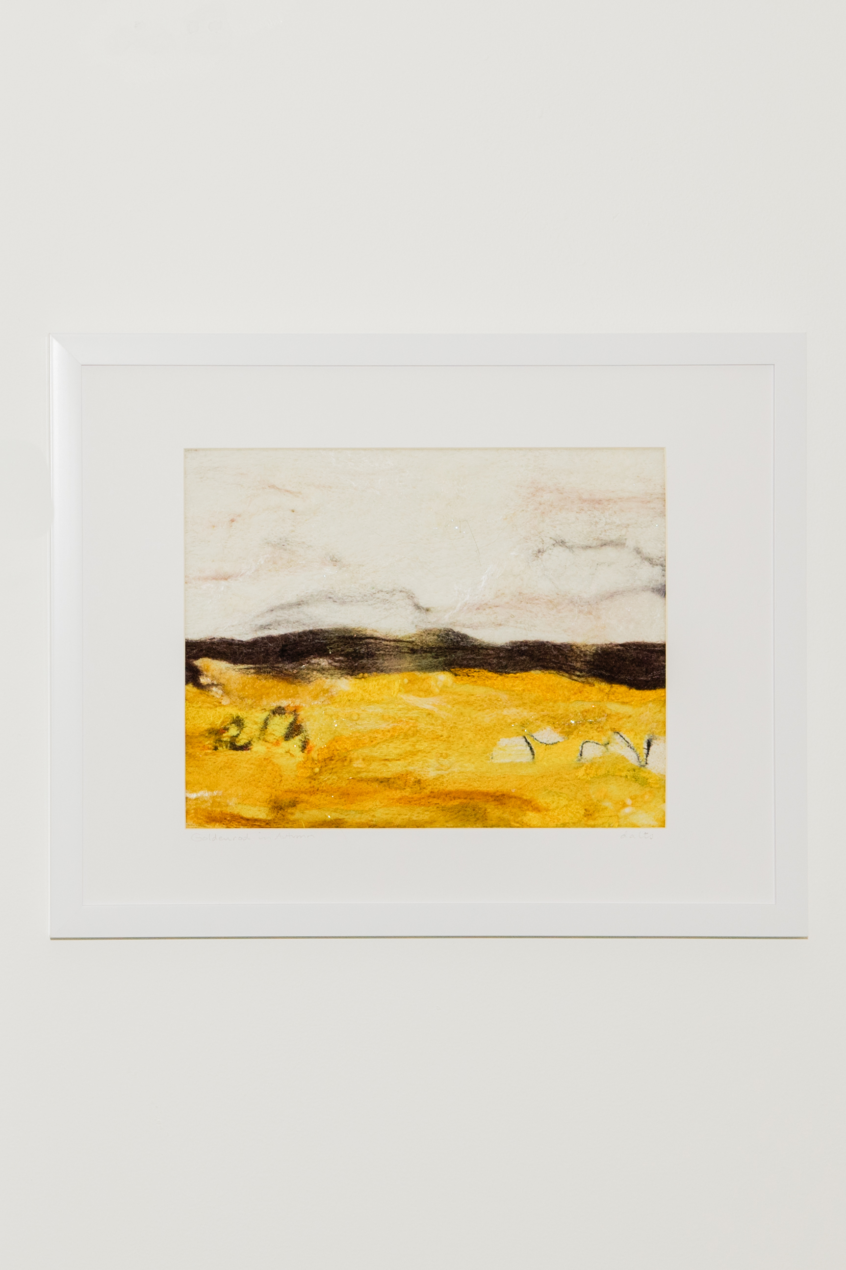 Fiber landscape by Dalis Davidson
